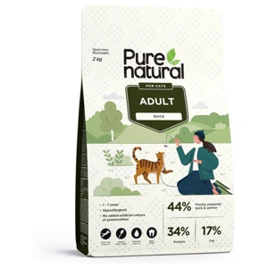 Purenatural Cat Adult Duck (2 kg) produkt bild
