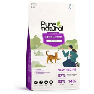 Purenatural Cat Adult Sterilised Chicken produkt bild