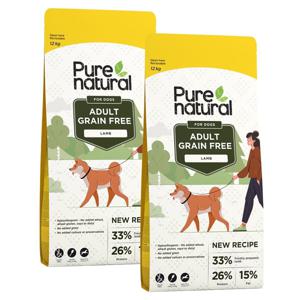 Purenatural Dog Adult Grain Free Lamb (12 kg) produkt bild