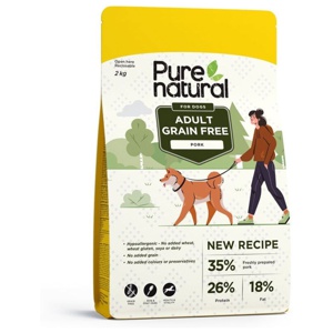 Purenatural Dog Adult Grain Free Pork (2 kg) produkt bild