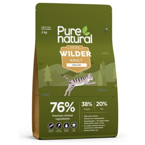 Purenatural Wilder Cat Adult Poultry (2 kg) produkt bild