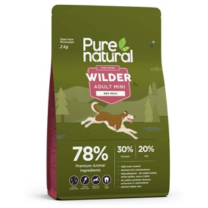 Purenatural Wilder Dog Adult Mini Red Meat 2 kg produkt bild