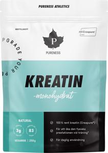 Pureness Athletics Kreatin Creapure, Natural, 250 g produkt bild