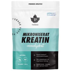 Pureness Athletics Mikroniserat Kreatinmonohydrat Pürest 250 g produkt bild