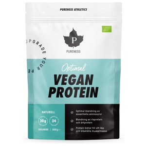 Pureness Athletics Optimal Eko Vegan Protein 600 g produkt bild