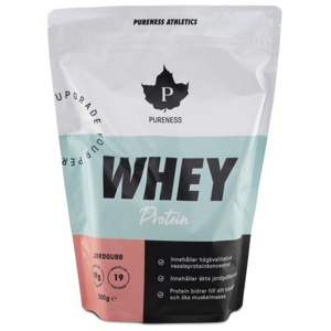 Pureness Athletics Whey Protein Jordbær 500 g produktbillede