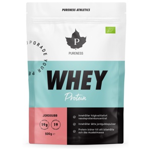 Pureness Athletics Whey Protein Jordgubb 500 g produkt bild