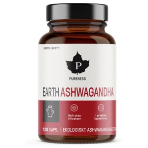 Pureness Earth Ashwagandha 120 kapslar produkt bild
