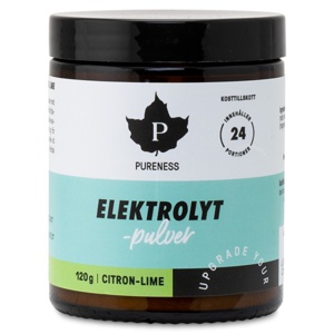 Pureness Elektrolytpulver Citron/Lime 120 g produktbillede