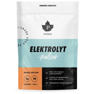 Pureness Elektrolytpulver, Mango & Apelsin, 240 g produkt bild