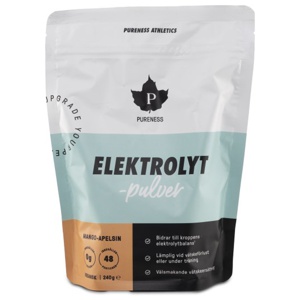 Pureness Elektrolytpulver Mango & Appelsin 240 g produktbillede