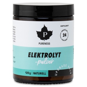 Pureness Elektrolytpulver Naturel 120 g produktbillede