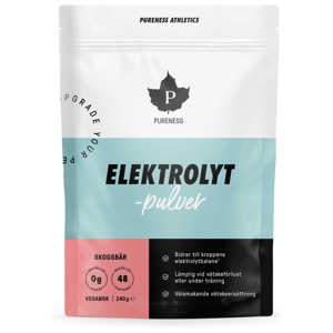Pureness Elektrolytpulver, Skogsbär, 240 g produkt bild