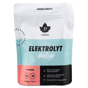 Pureness Elektrolytpulver Skovbær 240 g produktbillede