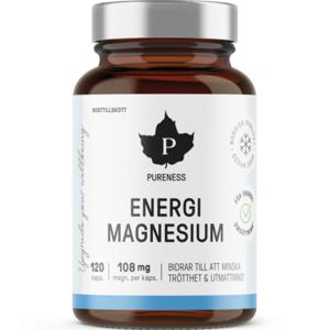 Pureness Energi Magnesium 120 kapslar produkt bild