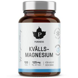 Pureness Kvällsmagnesium, 120 kaps