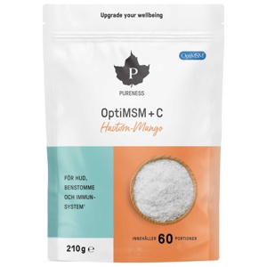 Pureness OptiMSM Mango Havtorn 210 g produkt bild
