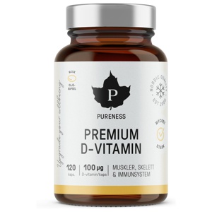 Pureness Premium D-vitamin 120 kapslar produkt bild