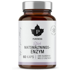 Pureness Stark Matsmältningsenzym 60 kapslar produkt bild