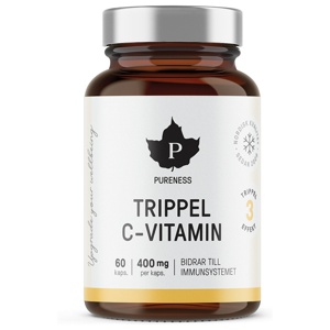 Pureness Trippel C-vitamin 60 stk produktbilde