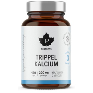 Pureness Trippel Calcium 120 kapsler produktbillede
