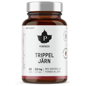 Pureness Trippel Järn 60 kapslar produkt bild