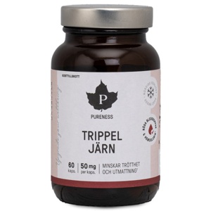 Pureness Trippel Jern 60 kapsler produktbillede