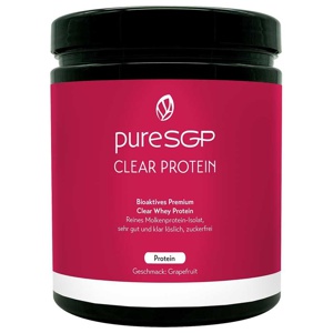 PURESGP Clear Protein Pulver Grapefruit Produktbild