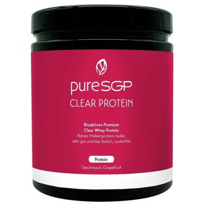 pureSGP CLEAR PROTEIN Grapefruit 500 g Pulver Produktbild