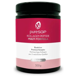 pureSGP KOLLAGEN PEPTIDE MULTI FORMULA 300 g Pulver Produktbild