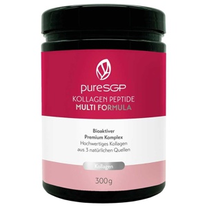 pureSGP KOLLAGEN PEPTIDE MULTI FORMULA 300 g Pulver Produktbild