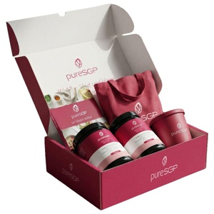 pureSGP KOLLAGEN PEPTIDE Starter-Set 1 Packung Kombipackung Produktbild