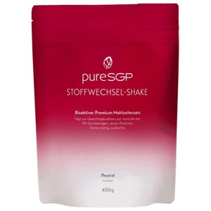 pureSGP STOFFWECHSEL-SHAKE Neutral 450 g Pulver Produktbild
