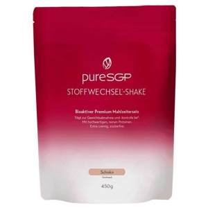 pureSGP STOFFWECHSEL-SHAKE Schoko 450 g Pulver Produktbild