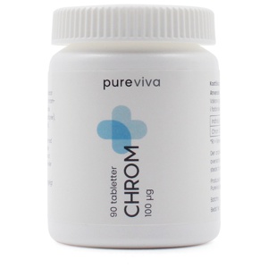 Pureviva Chrom 100 µg 90 tabl. produktbillede