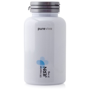 Pureviva Jern (21 mg) 135 kaps. produktbillede