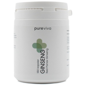 Pureviva Panax Ginseng 400 mg 180 kaps. produktbillede