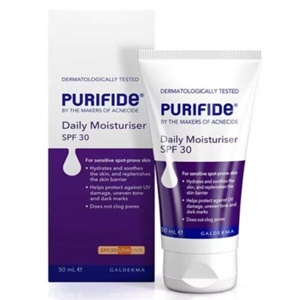 Purifide Daily Moisturiser SPF30 product image