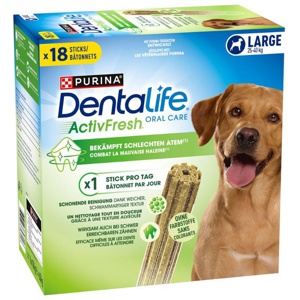 PURINA Dentalife Active Fresh Tägliche Zahnpflege-Snacks für große Hunde Produktbild
