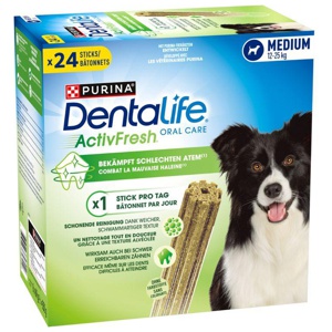 PURINA Dentalife Active Fresh Tägliche Zahnpflege-Snacks für mittelgroße Hunde Produktbild