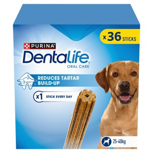 PURINA Dentalife Daily Dental Care Snacks for Large Breed Dogs (25-40kg) product image