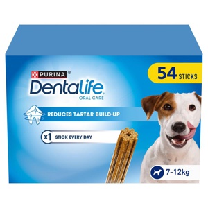 PURINA Dentalife Daily Dental Care Snacks for Small Breed Dogs (7-12kg) product image