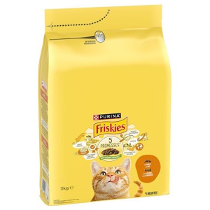 PURINA Friskies Adult Katze mit Huhn und Gemüse Produktbild