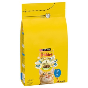 PURINA Friskies Adult Katze mit Lachs und Gemüse Produktbild