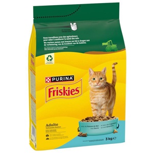 PURINA Friskies Adult Katze mit Meeresfisch & Gemüse Produktbild