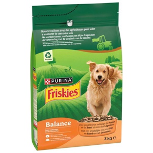 PURINA Friskies Balance Hund mit Huhn, Rind und Gemüse Produktbild