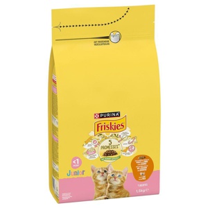 PURINA Friskies Junior Katze mit Huhn, Truthahn und Gemüse Produktbild