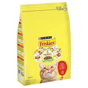 PURINA Friskies Katze mit Rind, Huhn und Gemüse Produktbild