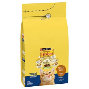PURINA Friskies Sterilized Katze mit Truthahn, Huhn und Gemüse Produktbild