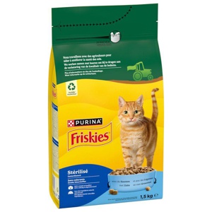 PURINA Friskies Sterilized mit Lachs, Thunfisch und Gemüse Produktbild